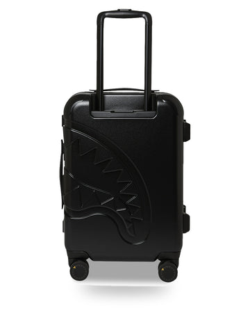 Sprayground Blacked Out Embossed Gold Tooth Carry-on Luggage - Home Unisex - Nero