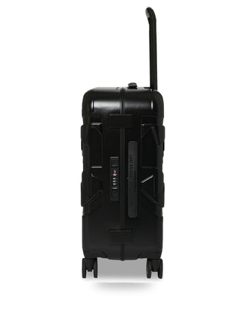 Sprayground Blacked Out Embossed Gold Tooth Carry-on Luggage - Home Unisex - Nero