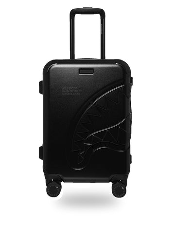 Sprayground Blacked Out Embossed Gold Tooth Carry-on Luggage - Home Unisex - Nero