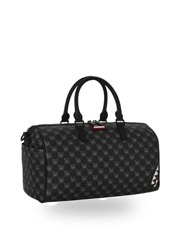 Sprayground Sharks In Paris Wtf Bubbly Black Check Mini Duffle - Borse Unisex - Nero