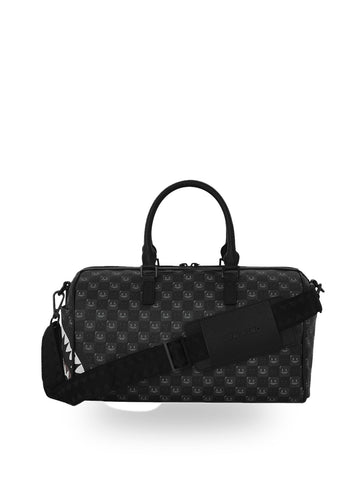 Sprayground Sharks In Paris Wtf Bubbly Black Check Mini Duffle - Borse Unisex - Nero