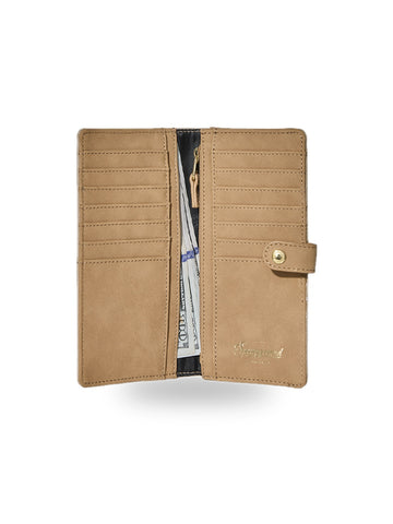 Sprayground 2 Tone Gold Trinity Wallet - Portafogli Unisex - Oro