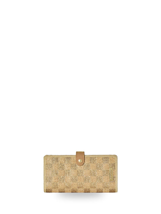 Sprayground 2 Tone Gold Trinity Wallet - Portafogli Unisex - Oro