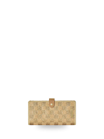 Sprayground 2 Tone Gold Trinity Wallet - Portafogli Unisex - Oro