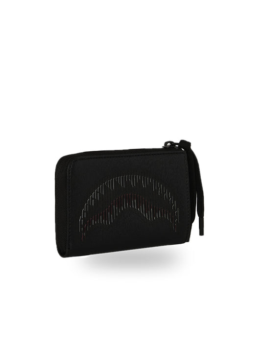 Sprayground Disappearing Shark Wallet - Portafogli Unisex - Nero