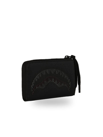 Sprayground Disappearing Shark Wallet - Portafogli Unisex - Nero
