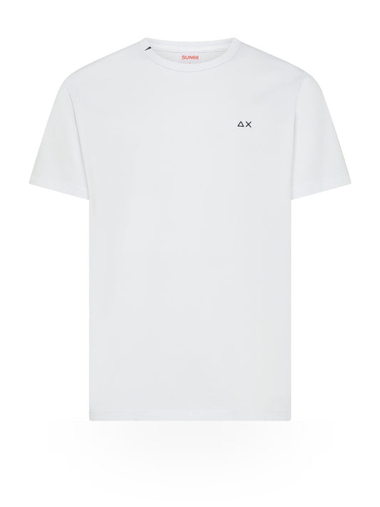 Sun68 T-shirt Jersey S/s - T-Shirt Uomo - Bianco