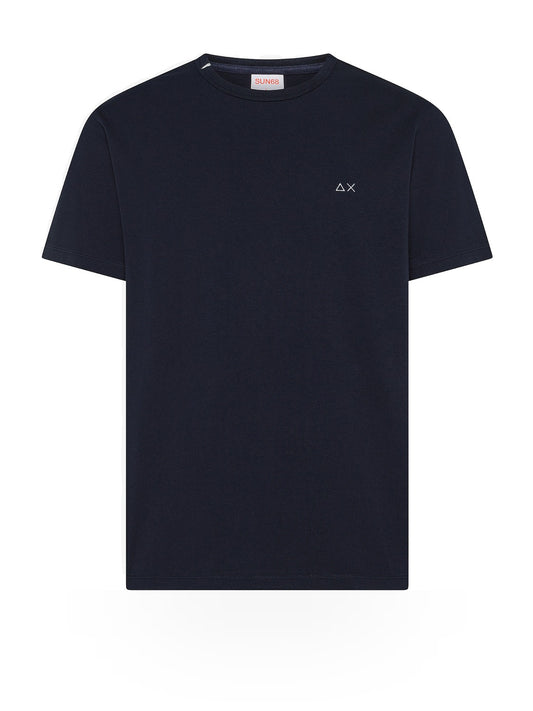 Sun68 T-shirt Jersey S/s - T-Shirt Uomo - Blu