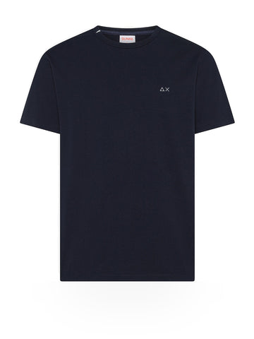 Sun68 T-shirt Jersey S/s - T-Shirt Uomo - Blu