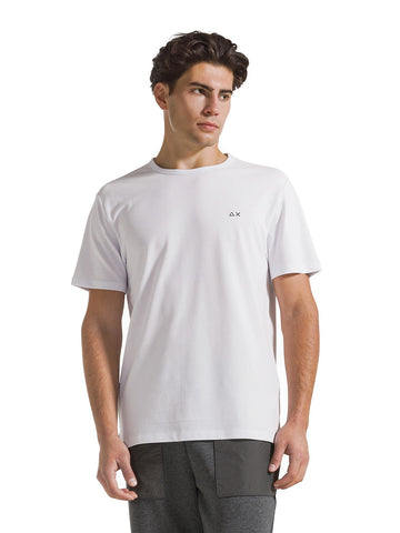 Sun68 T-shirt Piquet S/s - T-Shirt Uomo - Bianco
