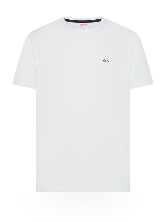 Sun68 T-shirt Piquet S/s - T-Shirt Uomo - Bianco