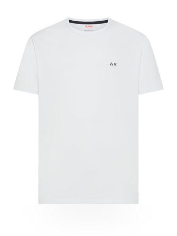 Sun68 T-shirt Piquet S/s - T-Shirt Uomo - Bianco