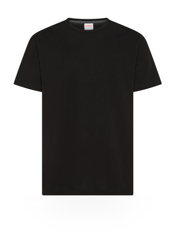 Sun68 T-shirt Piquet S/s - T-Shirt Uomo - Nero
