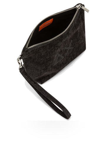 Sun68 Mini Pouche Velvet - Borse Donna - Nero