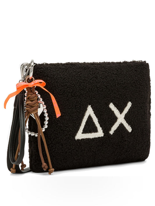 Sun68 Pochette Teddy - Borse Donna - Nero