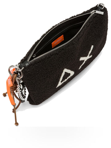 Sun68 Pochette Teddy - Borse Donna - Nero