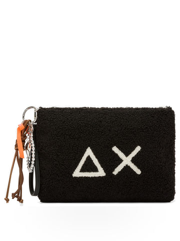 Sun68 Pochette Teddy - Borse Donna - Nero