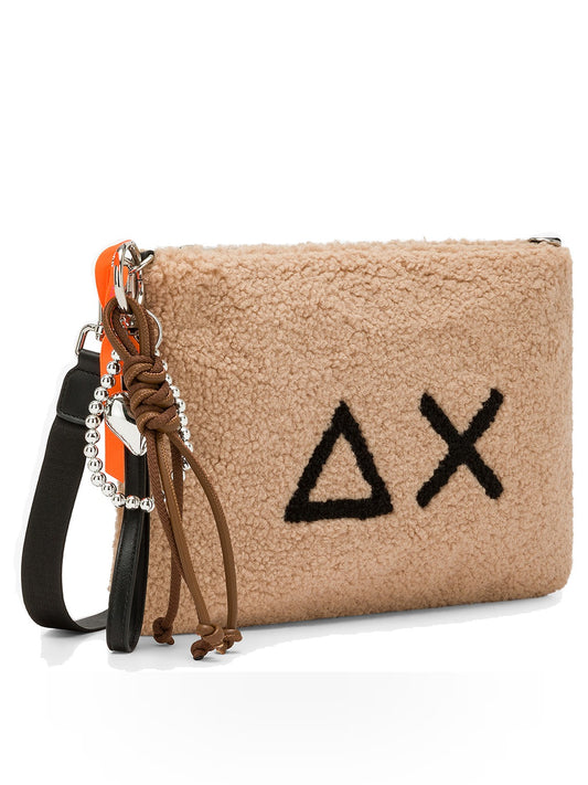 Sun68 Pochette Teddy - Borse Donna - Cacao