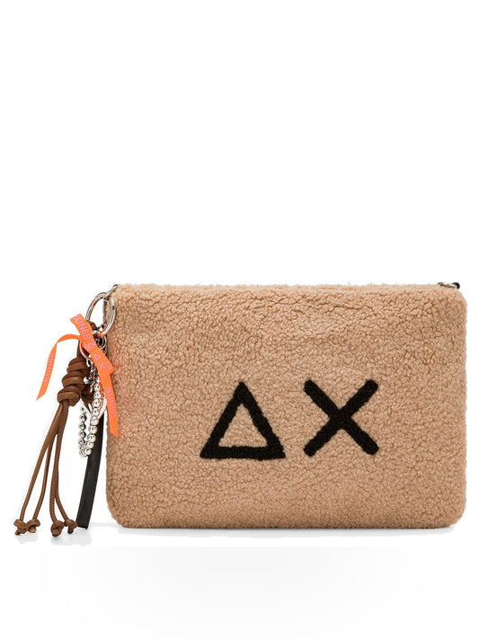 Sun68 Pochette Teddy - Borse Donna - Cacao