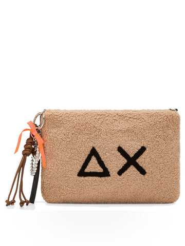 Sun68 Pochette Teddy - Borse Donna - Cacao