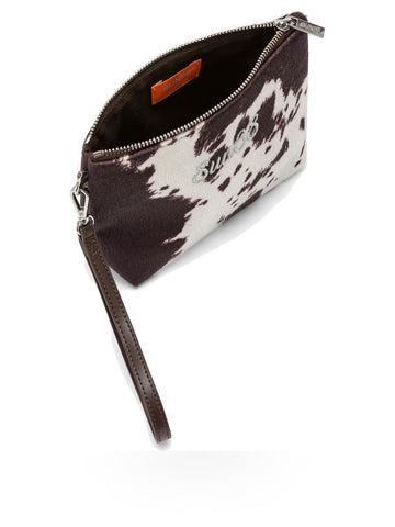 Sun68 Mini Pouche Animalier - Borse Donna - Cacao/Bianco