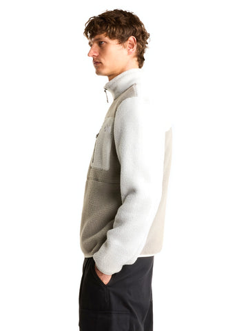 The North Face Felpa Pile Yumiori 1/4 Zip - Felpe Uomo - Stone Slab