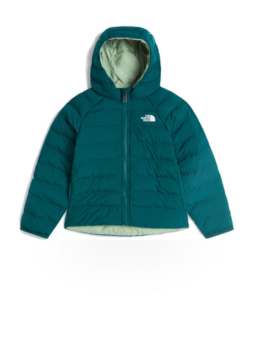 The North Face Kid Reversible Perrito Hooded Jacket - Capospalla Bambino - Pacific Teal