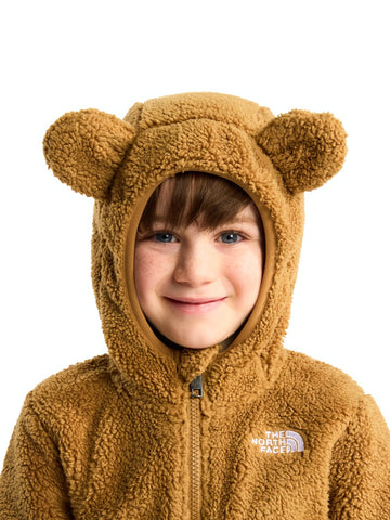 The North Face Kid Campshire F/Z Hoodie - Felpe Bambino - Teddy Brown