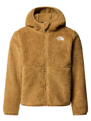 The North Face Kid Campshire F/Z Hoodie - Felpe Bambino - Teddy Brown