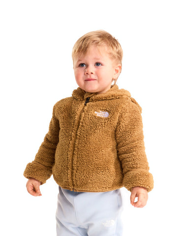 The North Face Baby Campshire F/Z Hoodie - Felpe Bambino - Teddy Brown