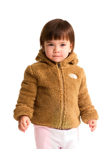 The North Face Baby Campshire F/Z Hoodie - Felpe Bambino - Teddy Brown