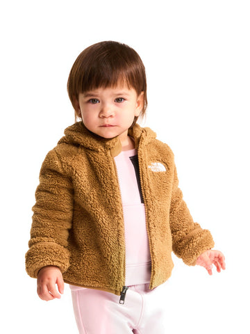 The North Face Baby Campshire F/Z Hoodie - Felpe Bambino - Teddy Brown