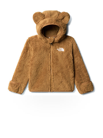 The North Face Baby Campshire F/Z Hoodie - Felpe Bambino - Teddy Brown