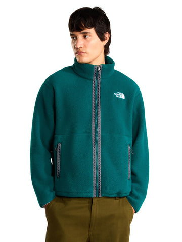 The North Face Giacchetto Pile Fleeski Full Zip - Capospalla Uomo - Pacific Teal