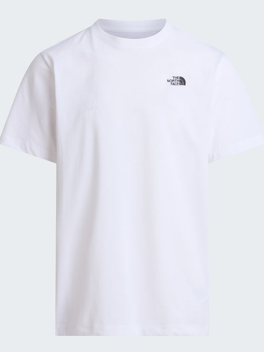 The North Face Evolution Simple Dome Short Sl - T-Shirt Uomo - Bianco