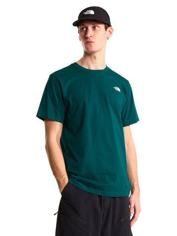 The North Face Evolution Simple Dome Short Sl - T-Shirt Uomo - Pacific Teal