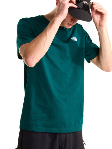 The North Face Evolution Simple Dome Short Sl - T-Shirt Uomo - Pacific Teal
