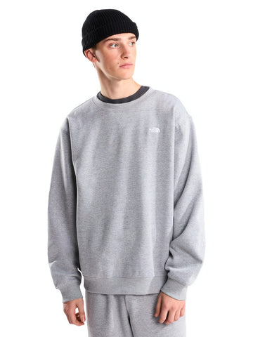 The North Face Essential Simple Dome Crew - Felpe Uomo - Tnf Pale Grey H