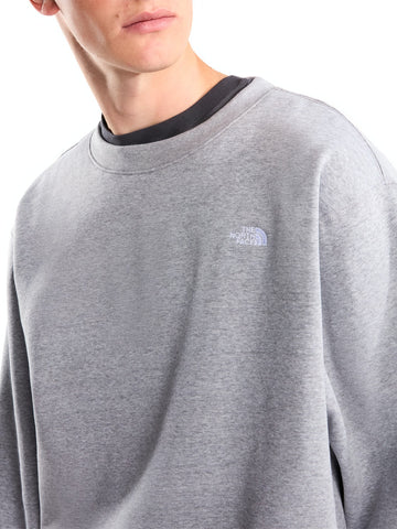 The North Face Essential Simple Dome Crew - Felpe Uomo - Tnf Pale Grey H