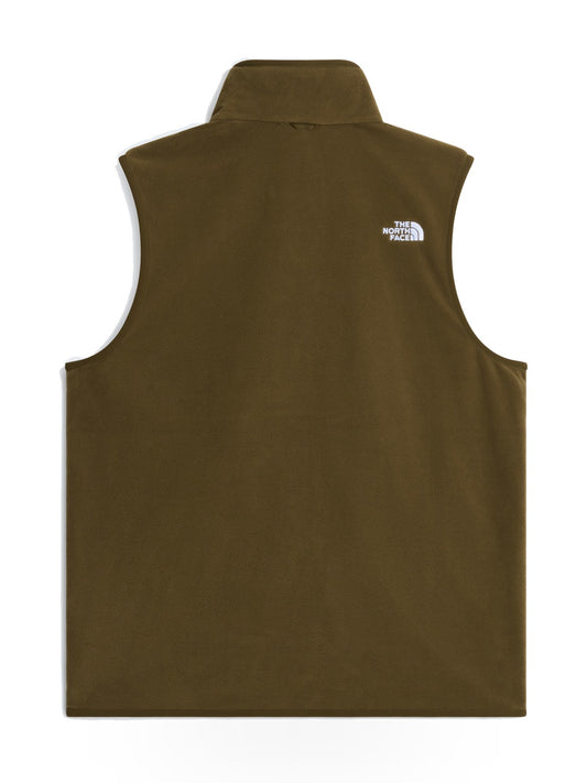 The North Face M Glacier Fleece Vest Tnf Black - Gilet Uomo - Beige