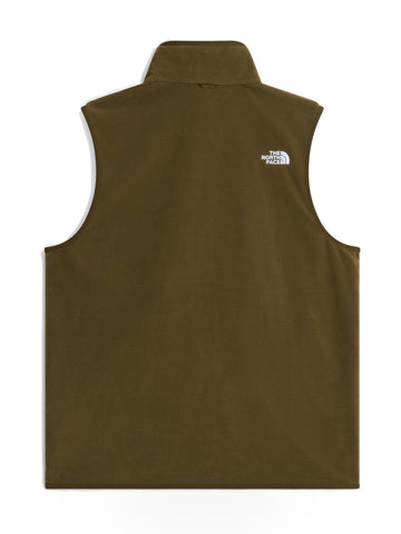 The North Face M Glacier Fleece Vest Tnf Black - Gilet Uomo - Beige