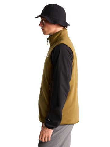 The North Face M Glacier Fleece Vest Tnf Black - Gilet Uomo - Beige