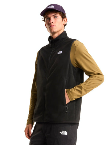 The North Face M Glacier Fleece Vest Tnf Black - Gilet Uomo - Nero