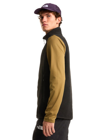 The North Face M Glacier Fleece Vest Tnf Black - Gilet Uomo - Nero