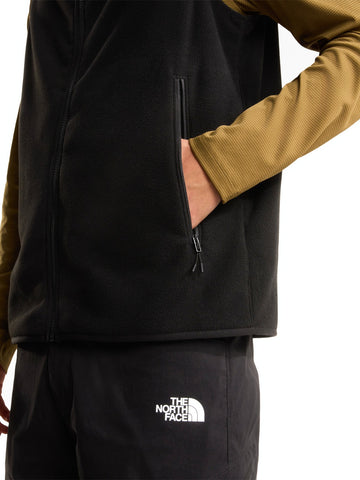 The North Face M Glacier Fleece Vest Tnf Black - Gilet Uomo - Nero