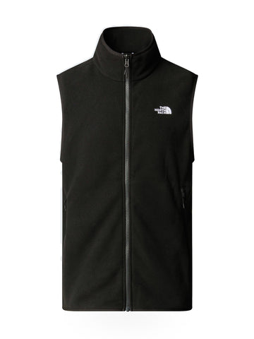 The North Face M Glacier Fleece Vest Tnf Black - Gilet Uomo - Nero