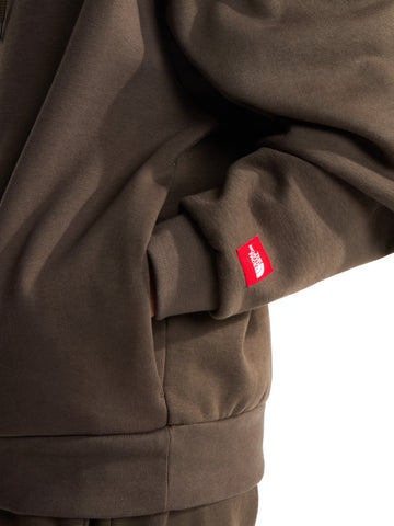 The North Face Tnf Red Box Hoodie - Felpe Uomo - New Taupe Green