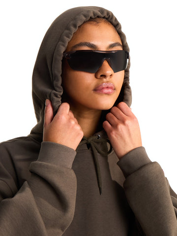 The North Face Tnf Red Box Hoodie - Felpe Uomo - New Taupe Green