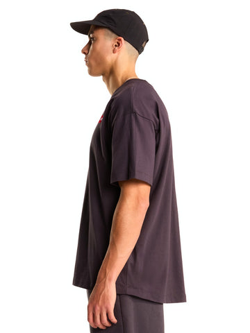 The North Face TNF Red Box S/S Tee - T-Shirt Uomo - Obsidian