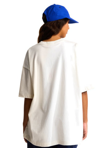 The North Face TNF Red Box S/S Tee - T-Shirt Uomo - White Dune
